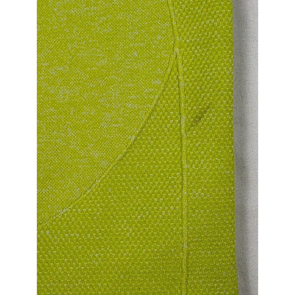 Gymshark Flex Shorts Womens M Lime Green Marl Gray 5" Inseam Workout Gym - Picture 15 of 15